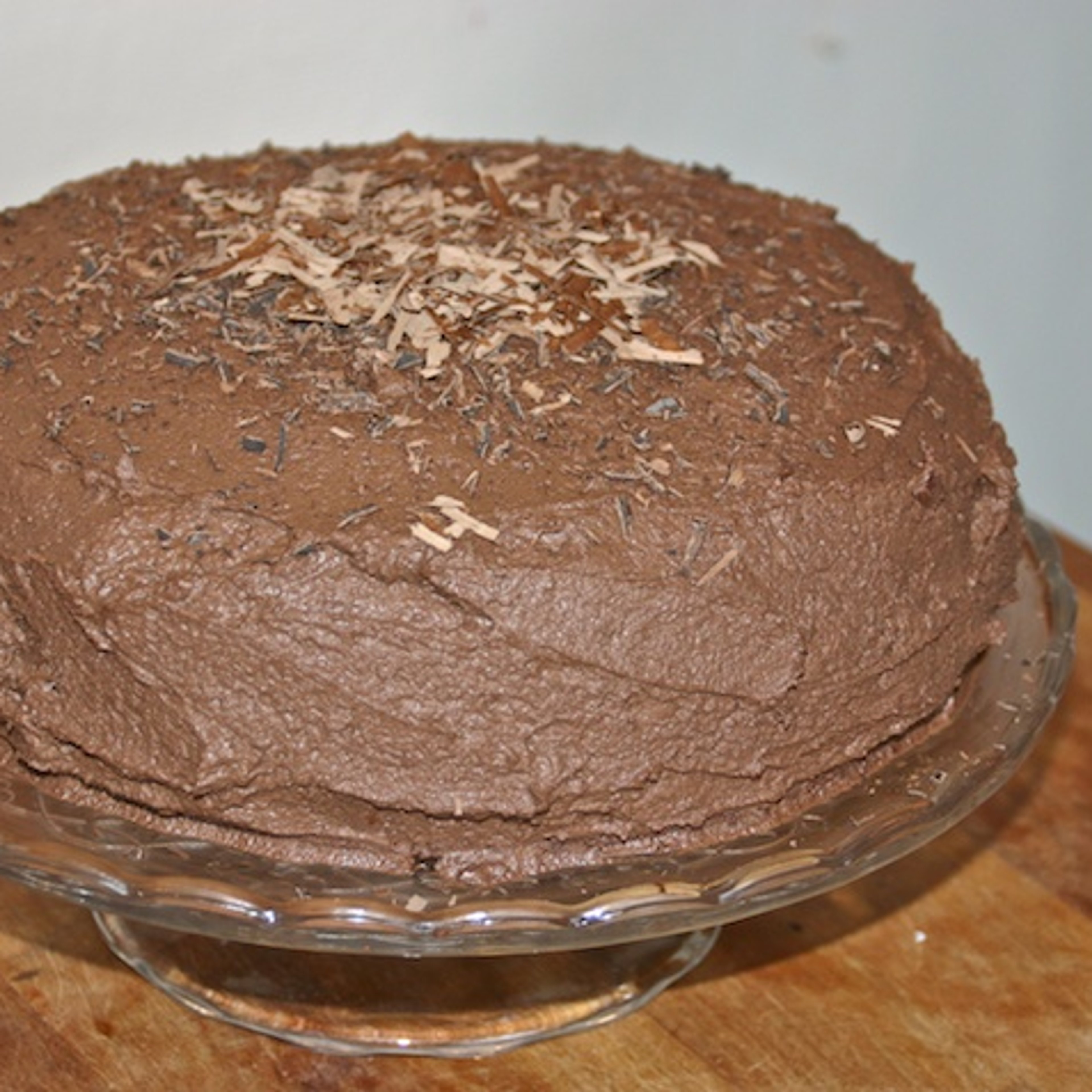 Chokoladet chokoladelagkage