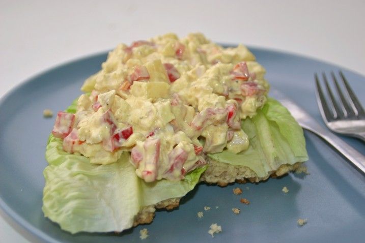 Kyllingesalat med ananas