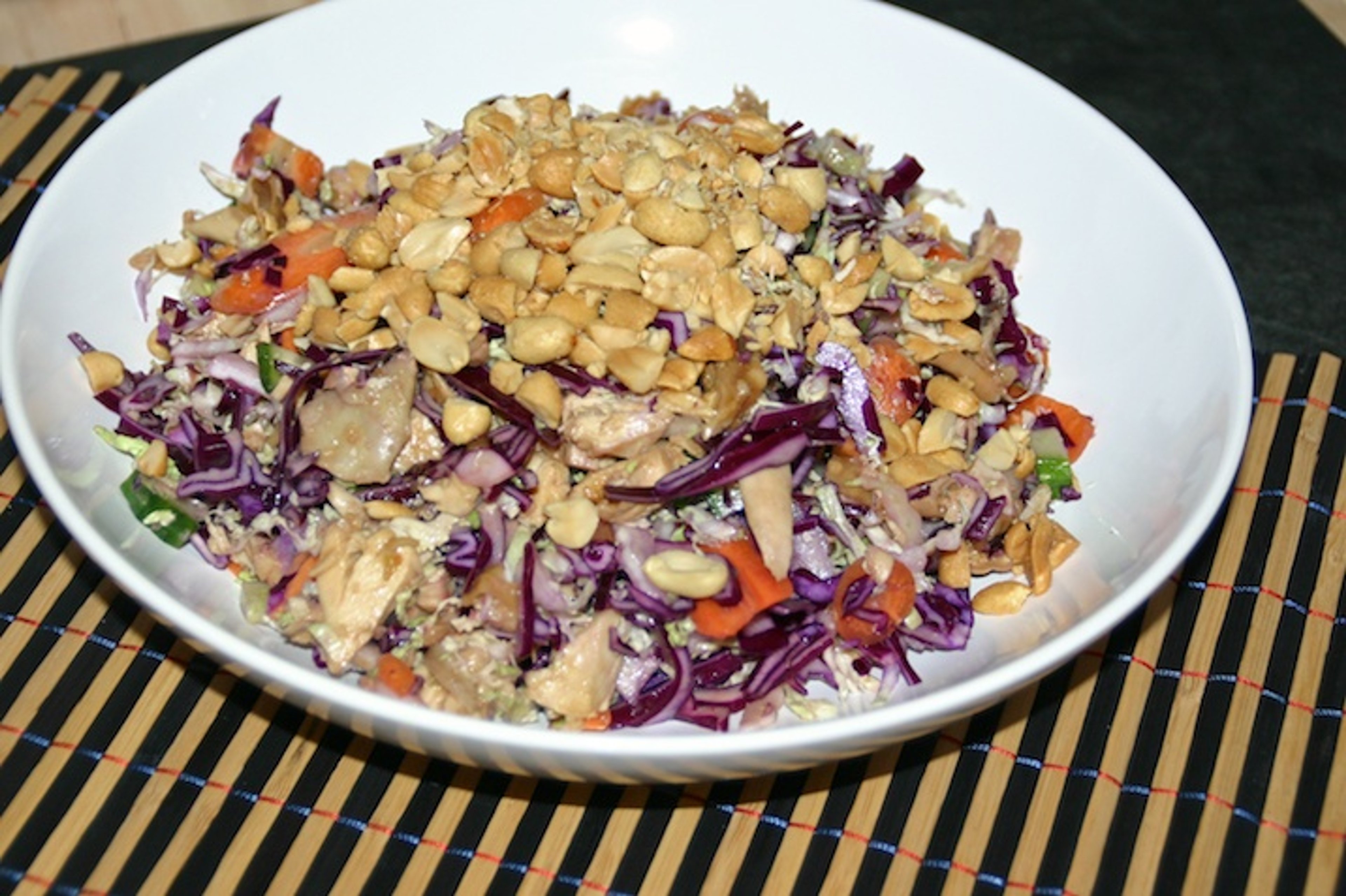 Asiatisk kyllingesalat 2