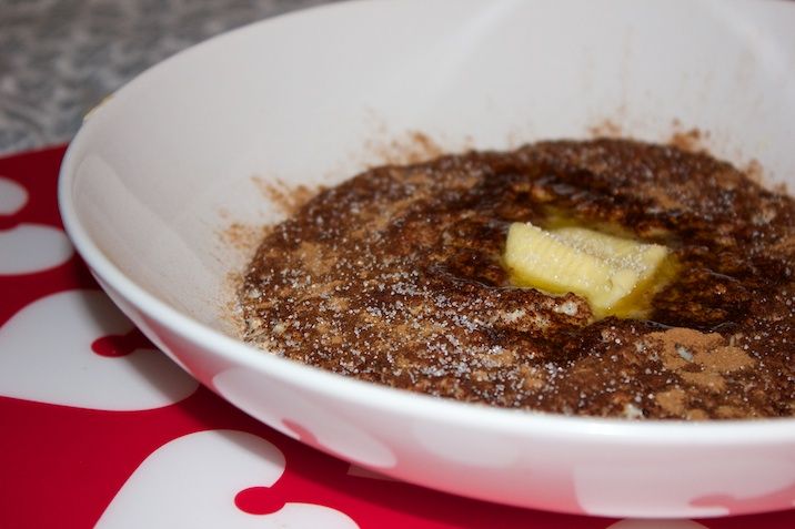 Varm chiagrød a la jul (snyde-LCHF-risengrød)