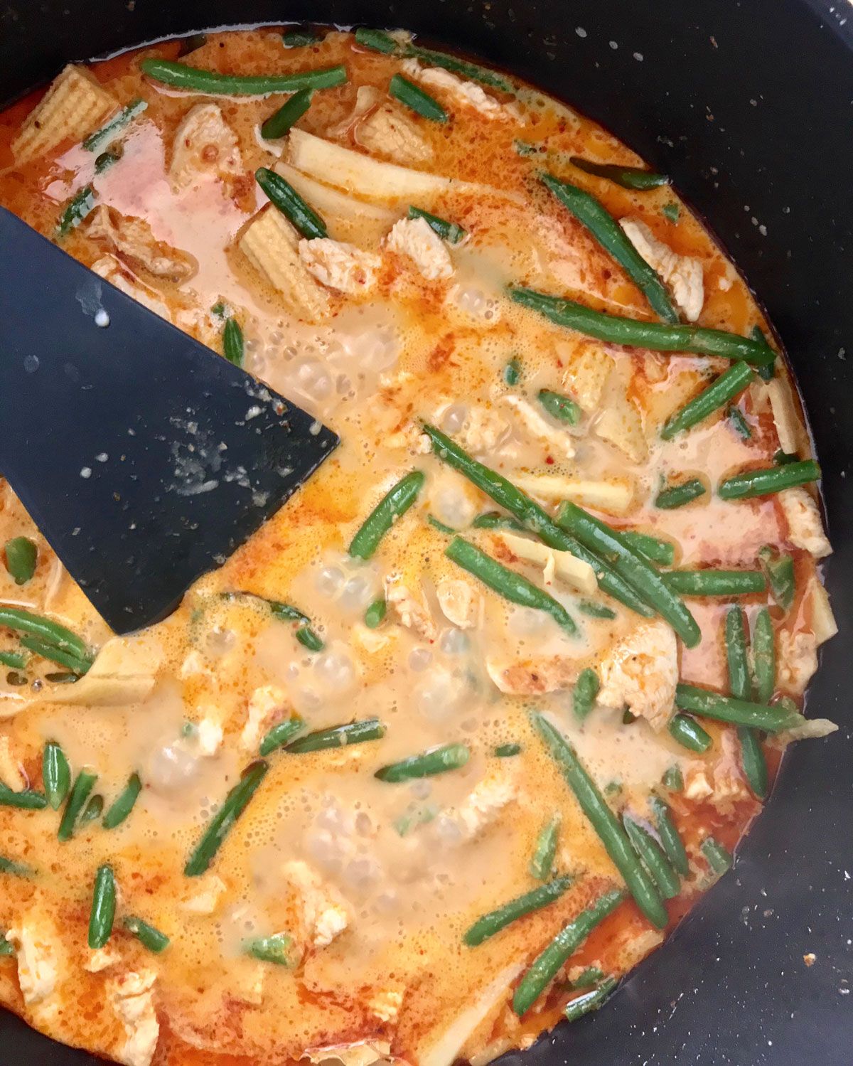 Thai red curry så englene (og Xenia) synger