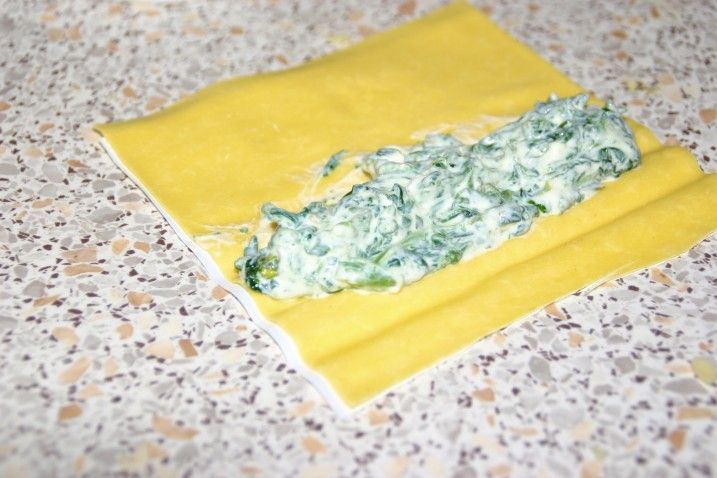 Cannelloni med ricotta og spinat