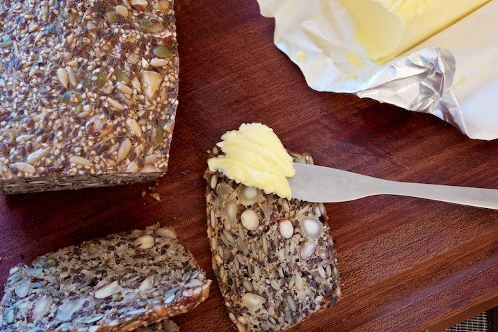 Kernebrød med macadamia