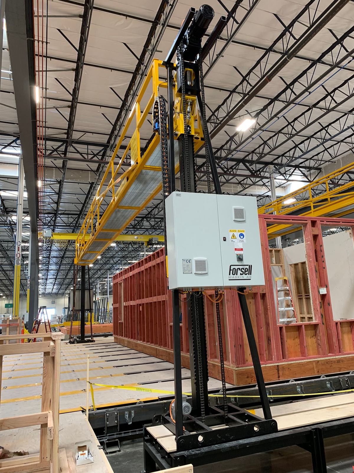 Accessrail in use