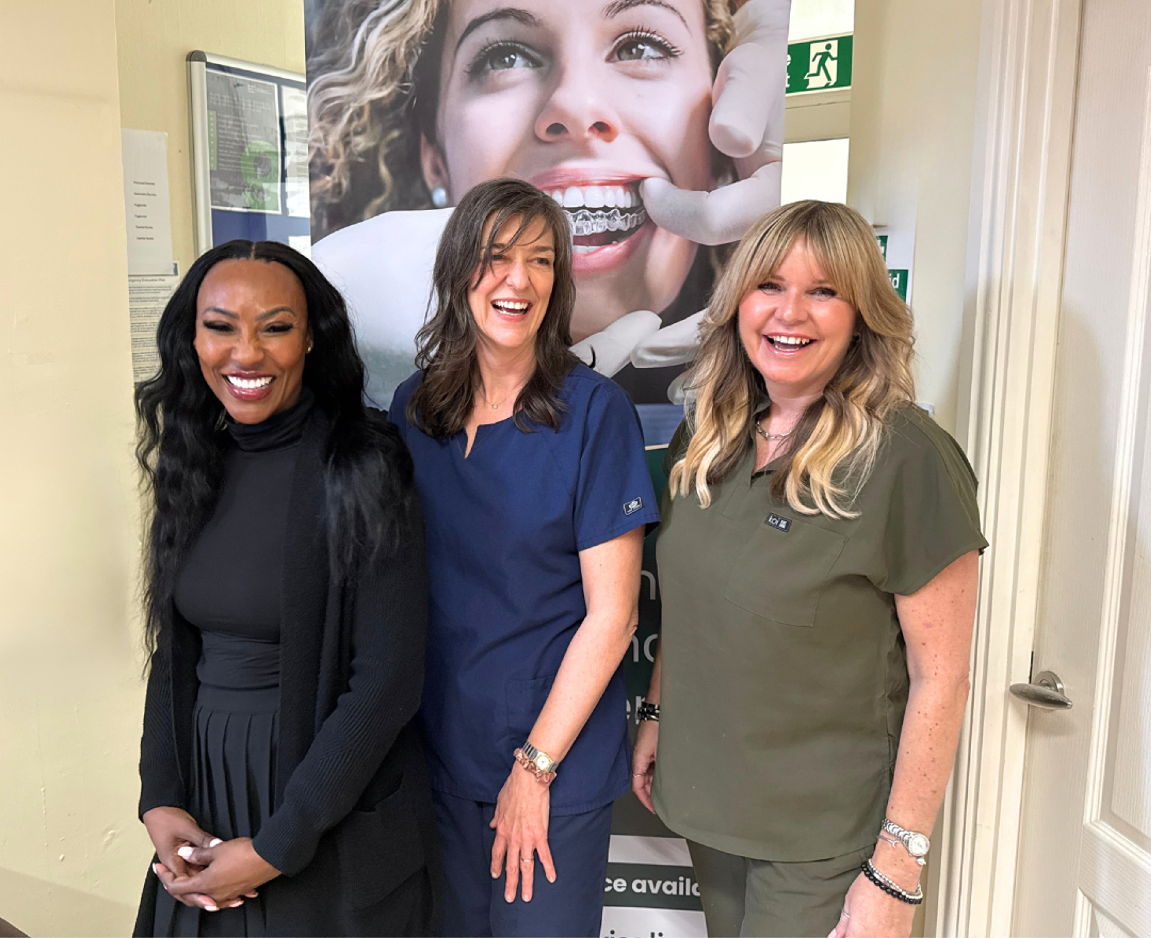 The Beacon Park team smiling in the office