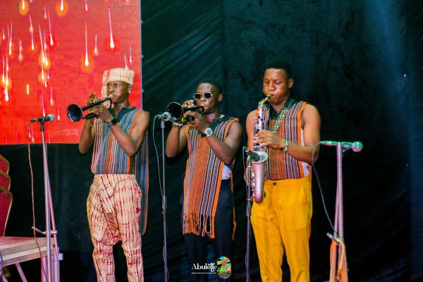 The horn section