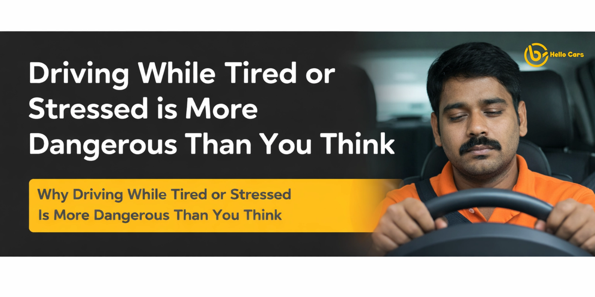 driving while stressed or tired is more dangerous than you think