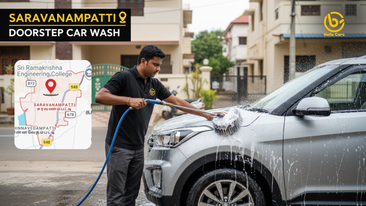 Doorstep Car Wash in Saravanampatti