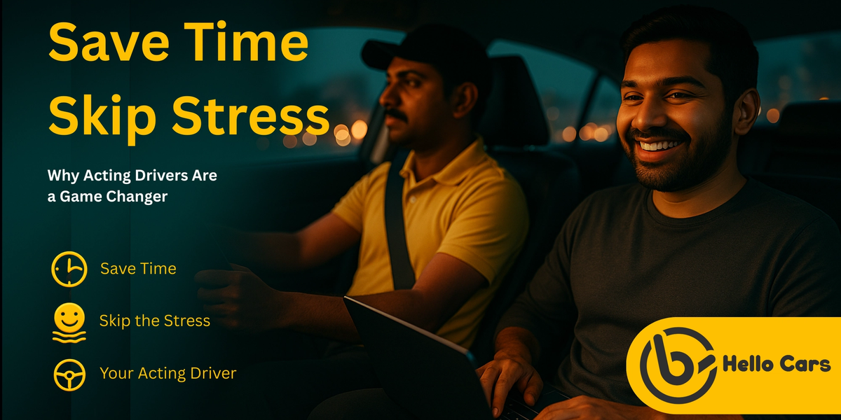 Benefits of using an acting driver | Hello Cars