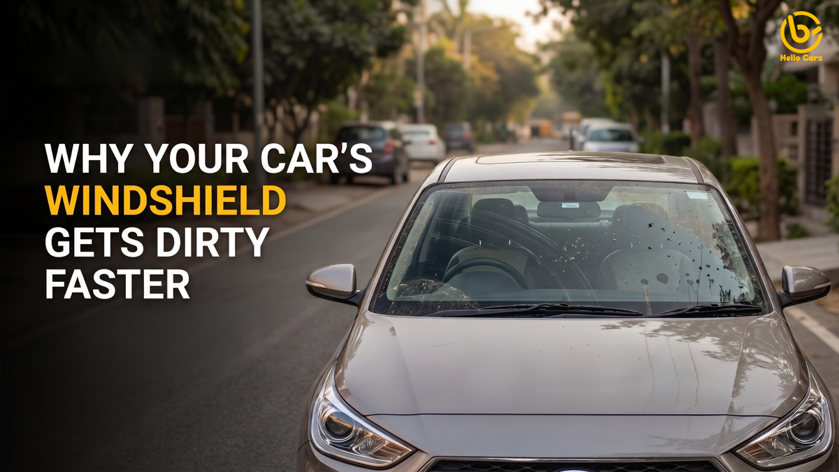 Why Your Car's Windshield Gets Dirty