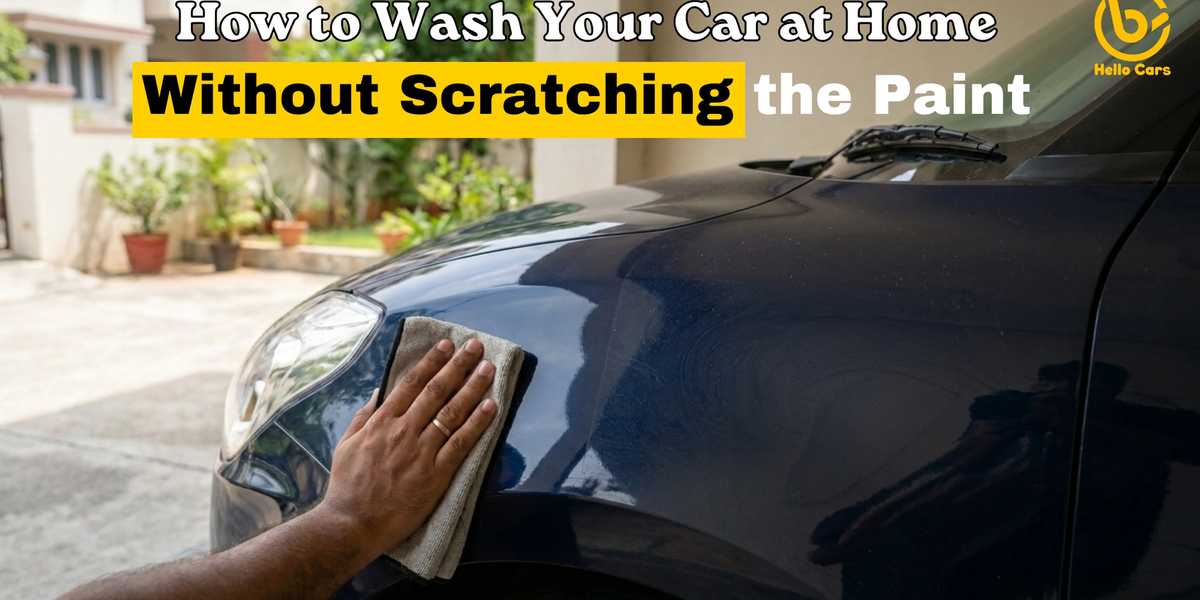How to Wash Your Car at Home Without Scratching