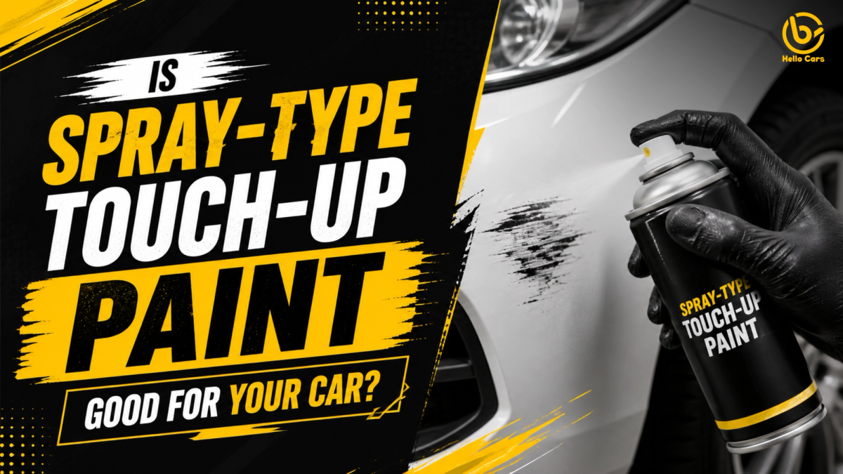 Is Spray-Type Touch-Up Paint Good for Your Car?