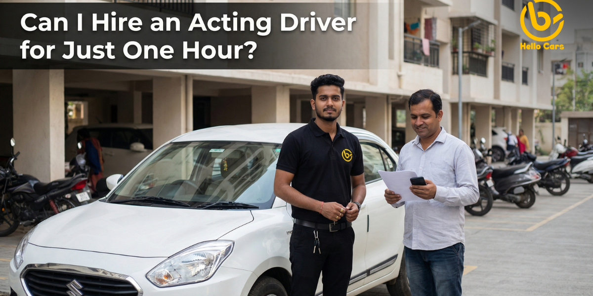 Acting Driver for Just One Hour? 