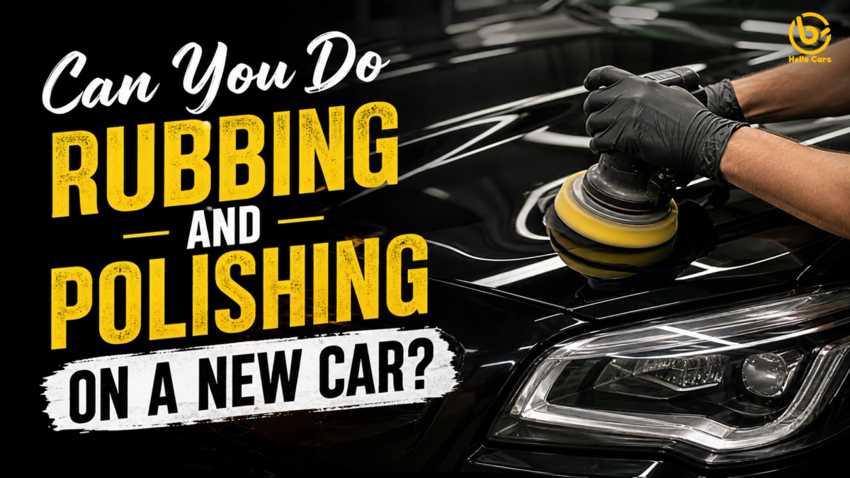 Can You Do Rubbing and Polishing on a New Car?