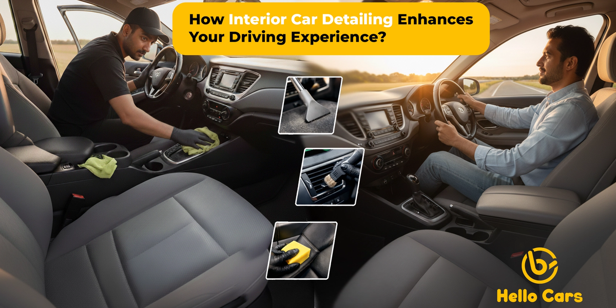 Interior car detailing benefits