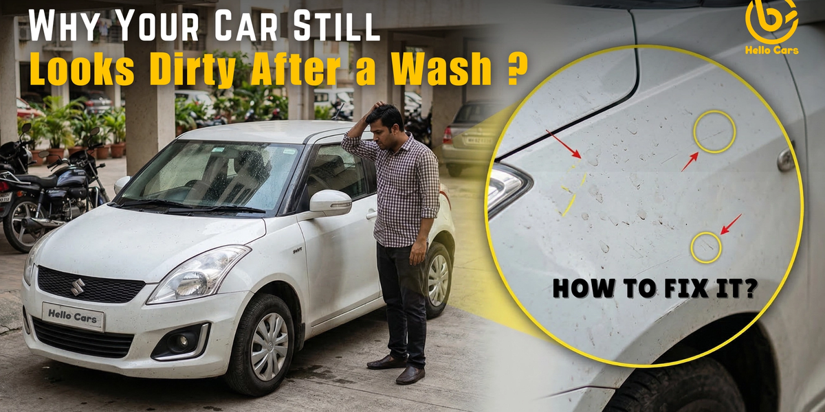 Why Your Car Still Looks Dirty After a Wash