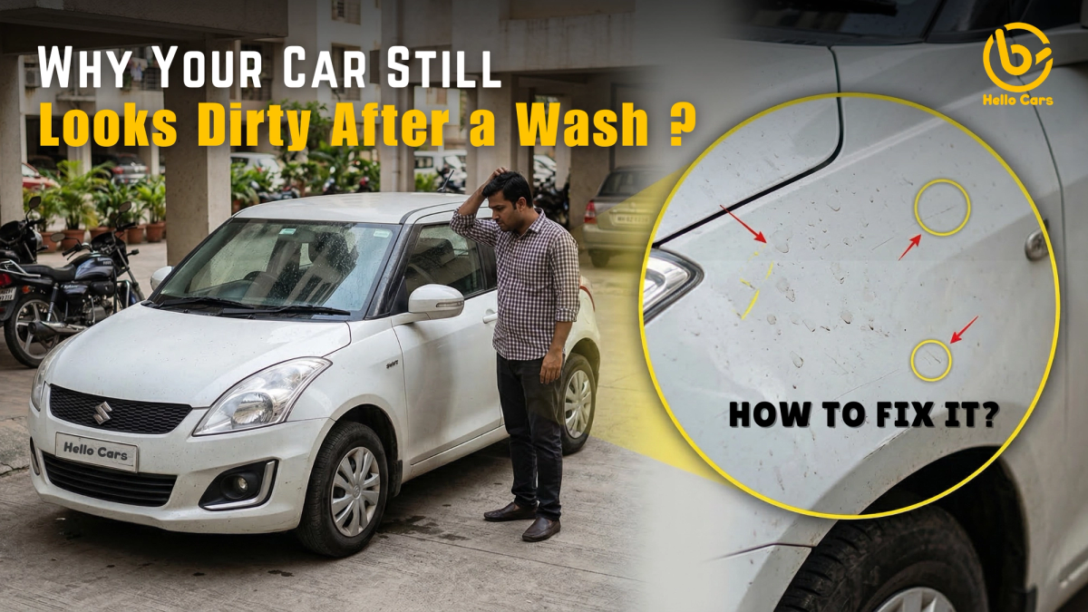 Why Your Car Still Looks Dirty After a Wash