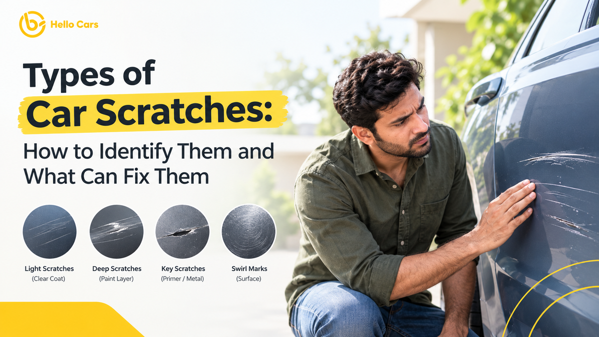 Types of Car Scratches: How to Identify and Fix Them