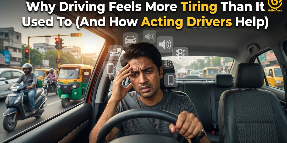 Why Driving Feels More Tiring Than It Used To