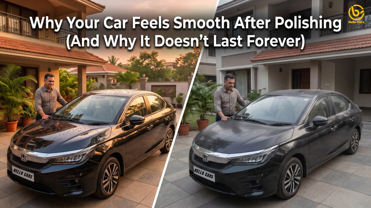 Why your car feels smooth after polishing