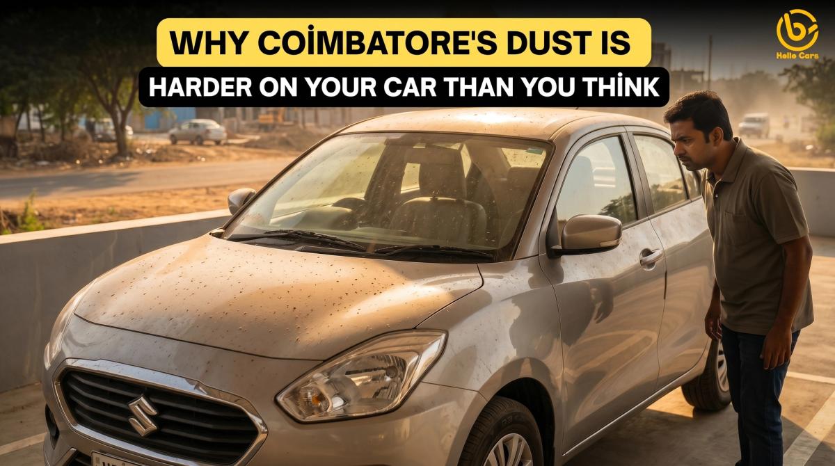 Why Coimbatore dust is hard on your car?