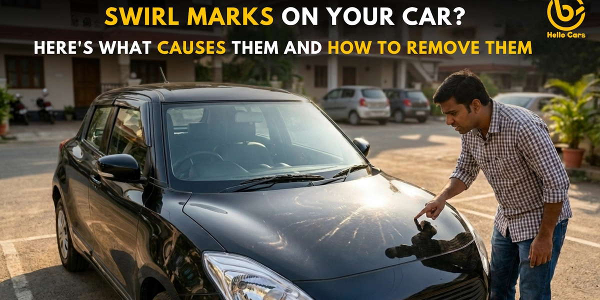 Swirl marks on your car and how to fix them