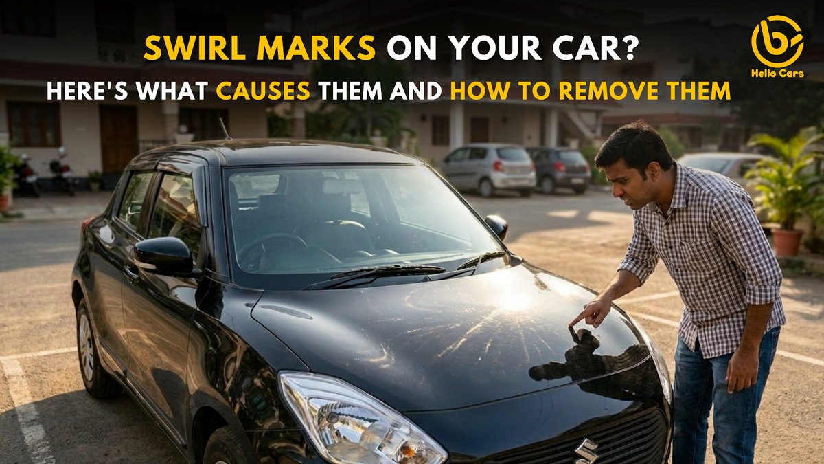 Swirl marks on your car and how to fix them