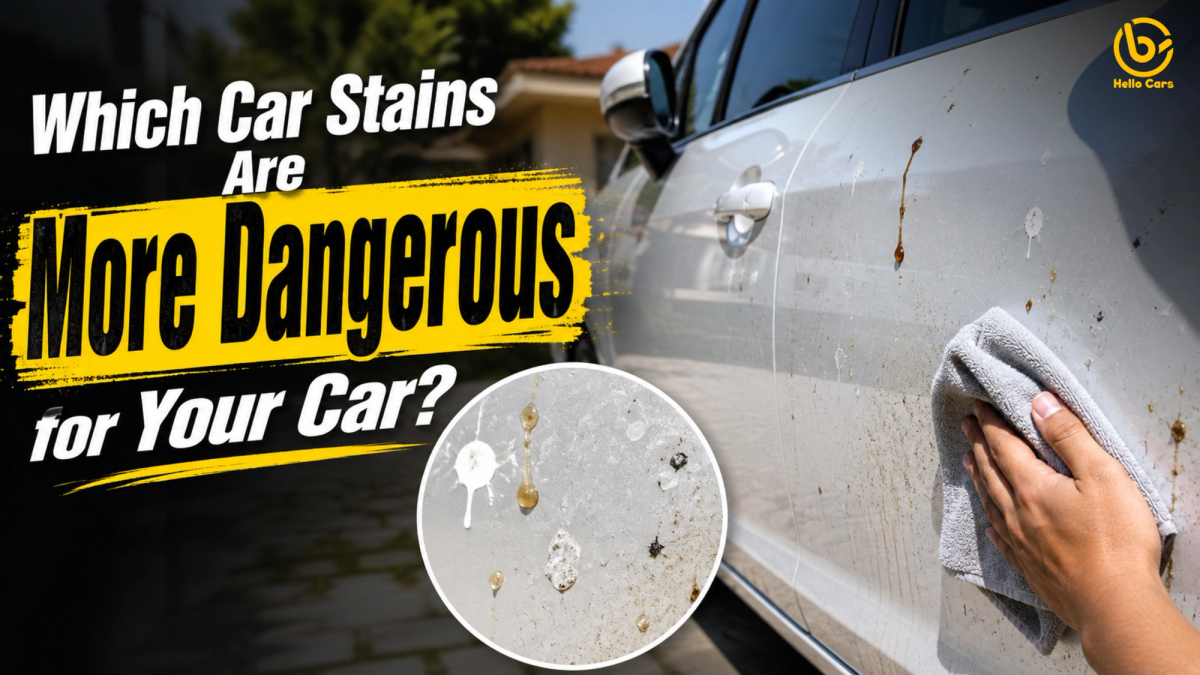 Which Car Stains Are More Dangerous for Your Car?