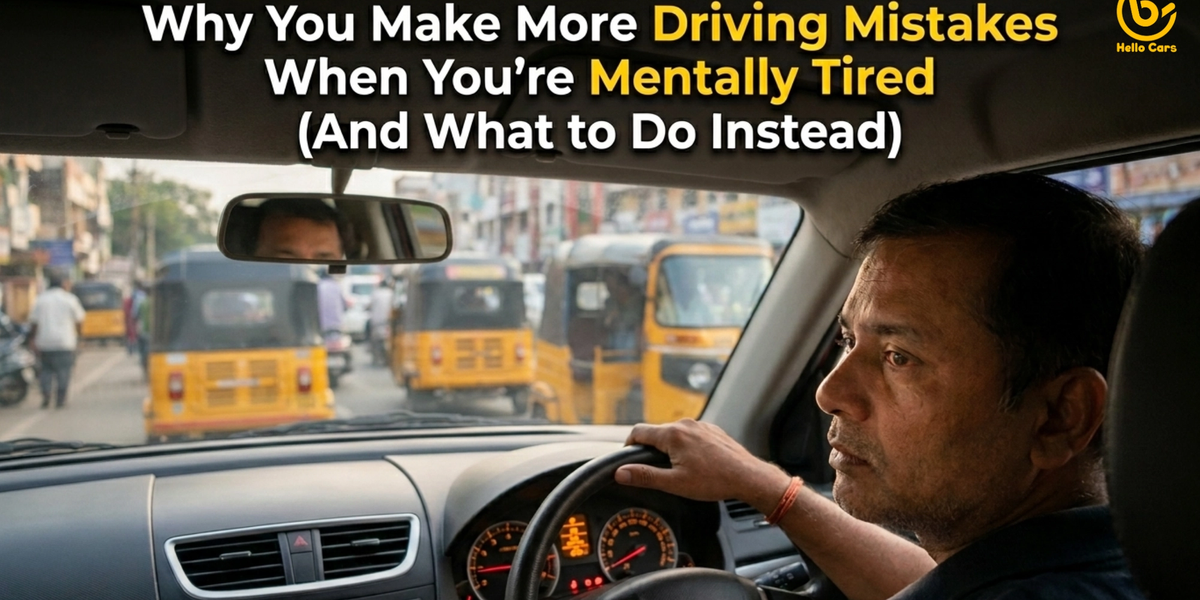 Why You Make More Driving Mistakes When You’re Mentally Tired