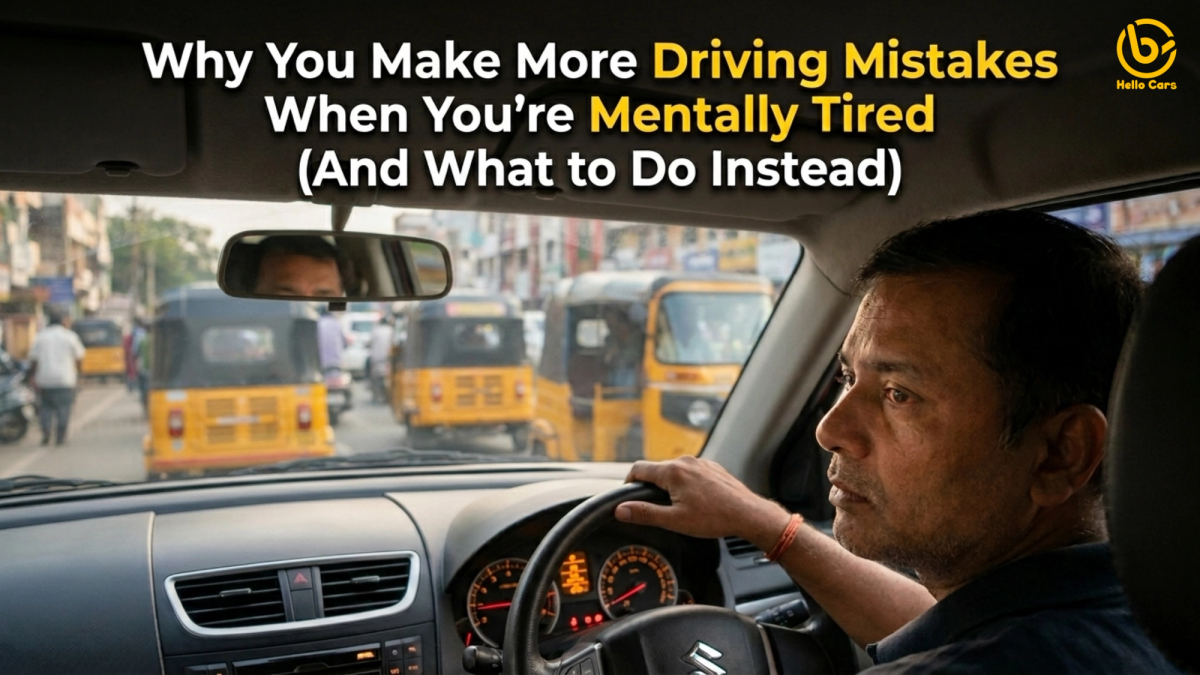 Why You Make More Driving Mistakes When You’re Mentally Tired