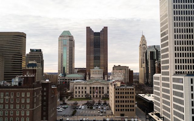 high rise buildings during daytime
