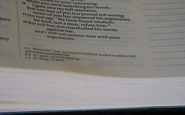 a close up of a book on a table