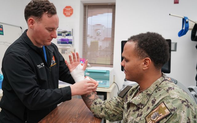 Medical professional in a hospital setting