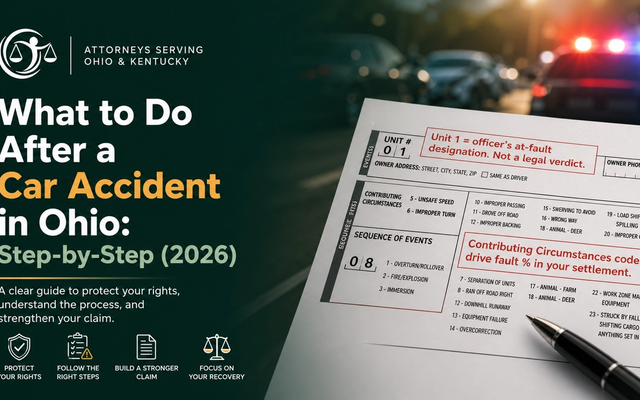 What to do after a Car Accident in Ohio?
