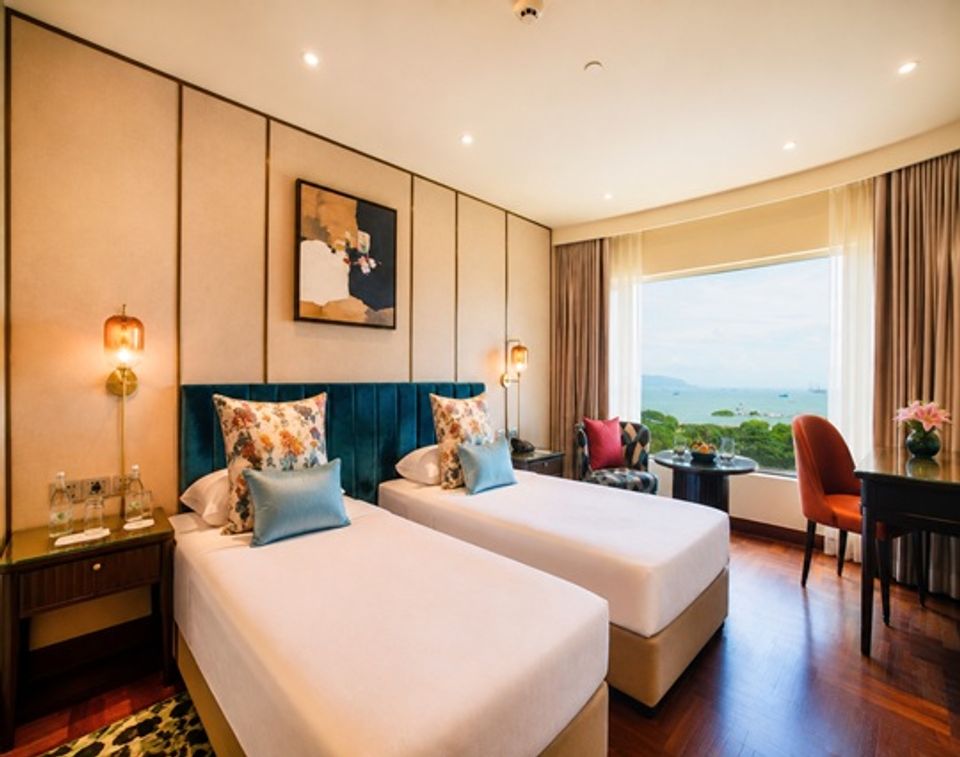 Superior City View Room with Twin Bed - Rooms & Suites at President, Mumbai
