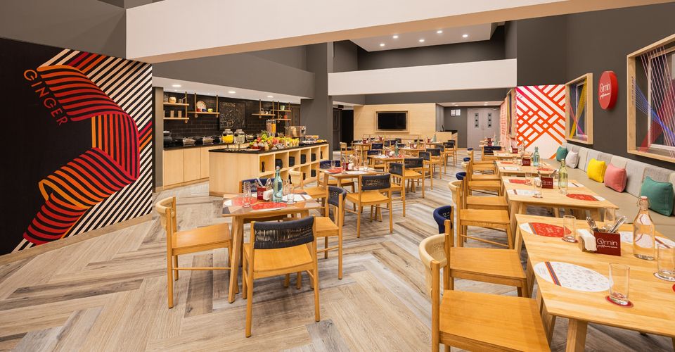 Qmin Restaurant at Ginger Ahmedabad Vastarapur 1