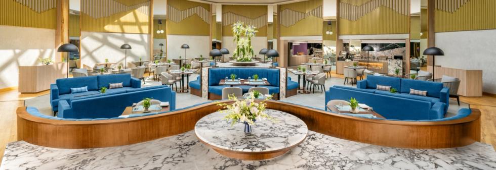 Luxury Hotel Lobby at Vivanta Shillong
