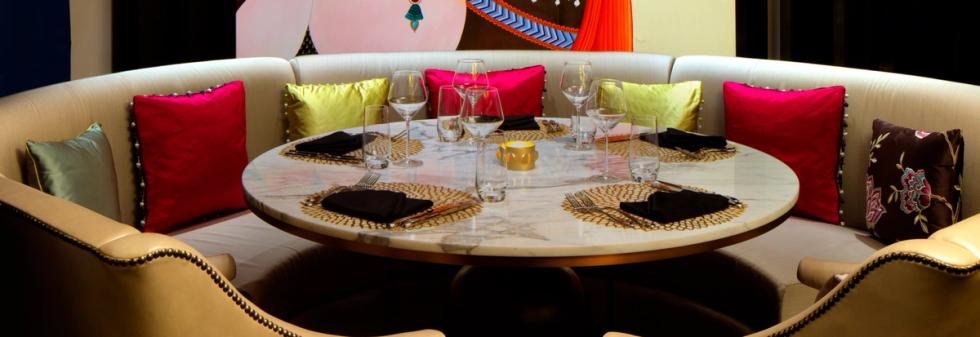 Interior View of Bombay Brasserie at Taj Dubai