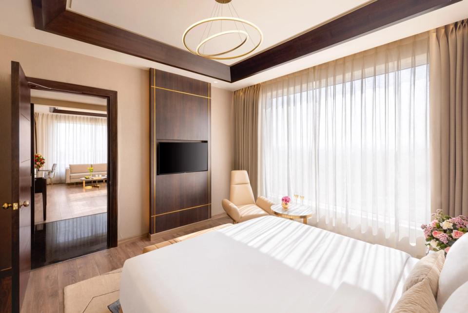 Superior Room with Courtyard View and King Bed at Gateway Dehradun
