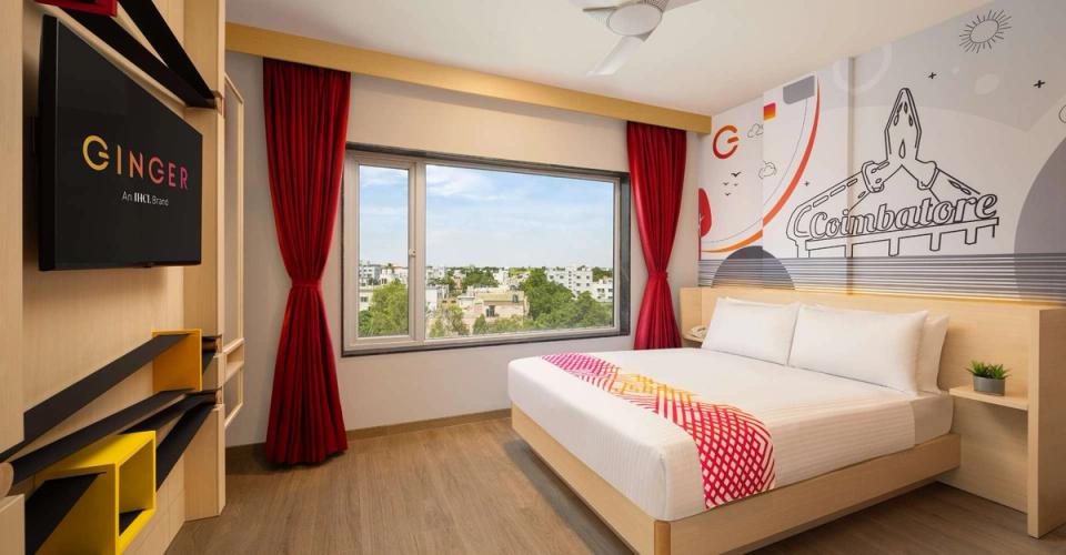 Ginger Coimbatore Airport Avinashi Road Room View