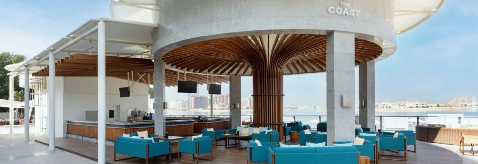 Luxury Outdoor Dining View in Dubai - The Coast