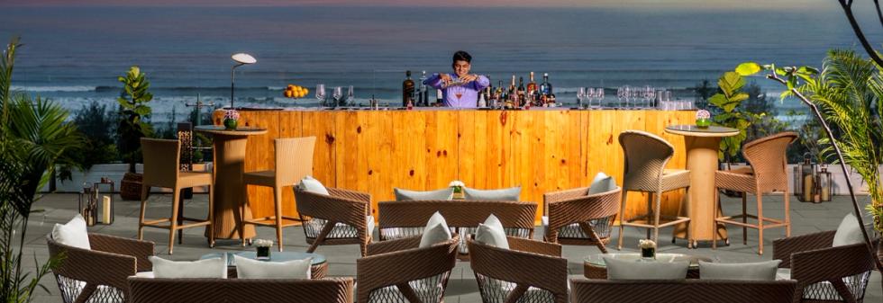 Outdoor Beachside Bar at Vivanta Hotels
