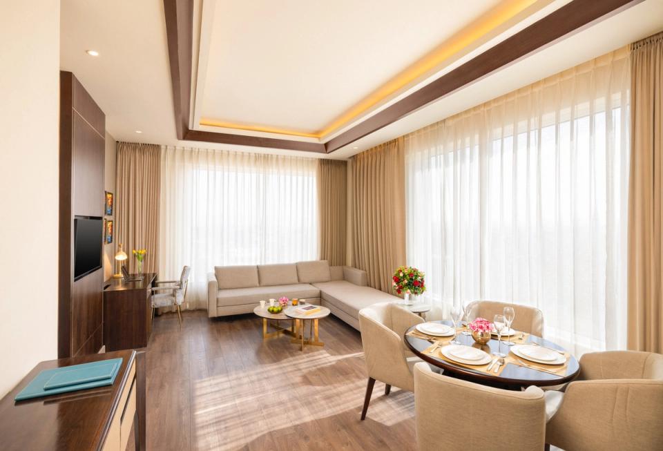 Living room at Gateway Dehradun