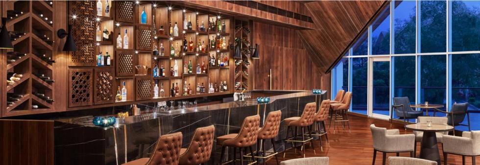 Odeypore Lounge Bar - Luxury Restaurant at Taj Aravali Resort & Spa