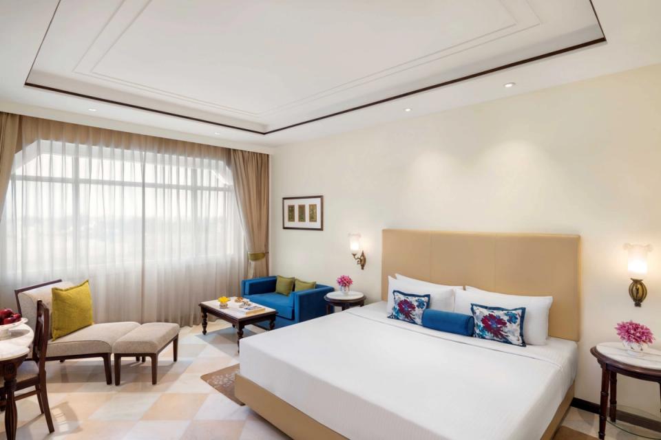 Deluxe King Bed Room at Tajview Agra - IHCL SeleQtions