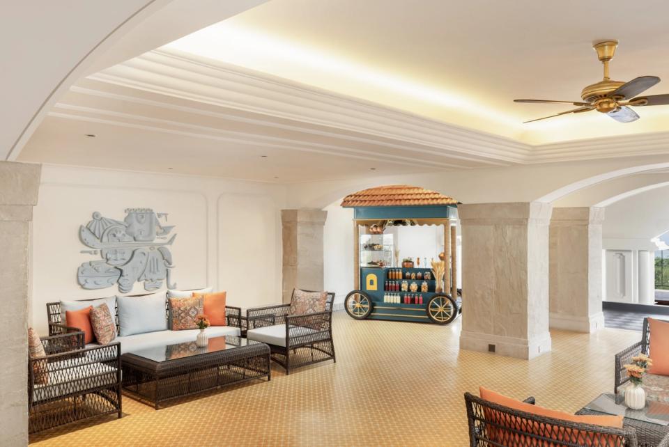 Luxury Hotel lounge in Varkala - Gateway Varkala