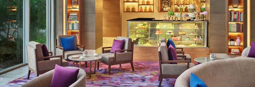 Artisanal Pastry Counter at Vivanta Swirl Cafe