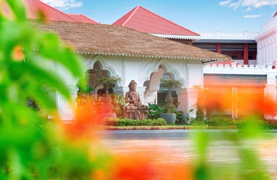 Beautiful Buddha statue at Gateway Bekal