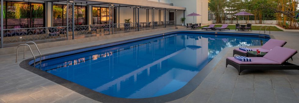 Luxury Swimming Pool at Vivanta Mangalore