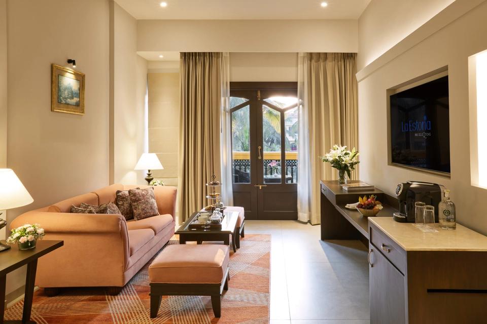 SeleQtions Suite Pool View with Balcony - Rooms & Suites at La Estoria, Goa